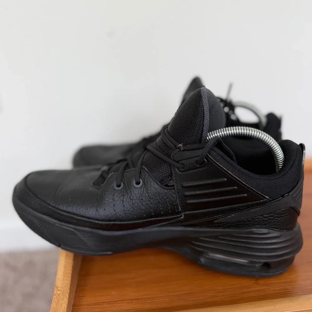 Jordan Max Aura 5 Triple Black Mens Basketball Shoes DZ4353-001 Sz 11.5 Athletic